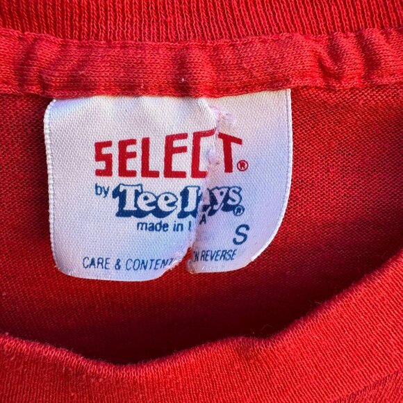 California Raisins Tee Jays Vintage Heard It Thru The Grapevine T-Shirt Red S - Picture 2 of 10